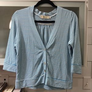 Fighting Eel Ibiza striped cardigan